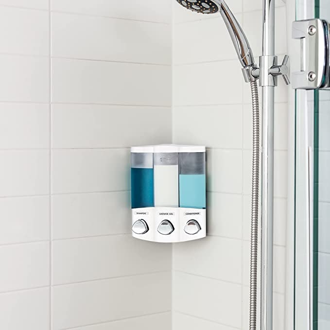 Better Living 3-Chamber Soap &amp; Shower Dispenser