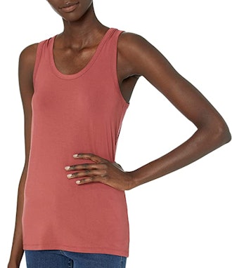 Daily Ritual Jersey Scoop-Neck Tank Top