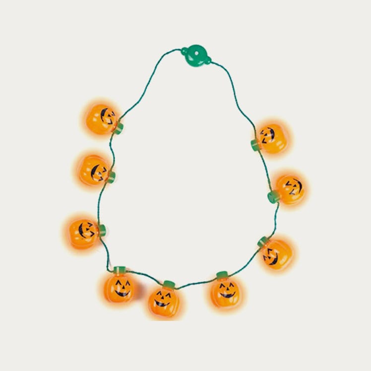 FUTUREPLUSX Pumpkin Light-up Necklace