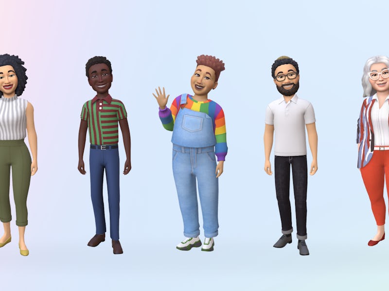 New Meta Avatars with legs.