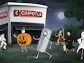 Chipotle's BeReal Halloween 2022 sweepstakes could win you a year of free food.