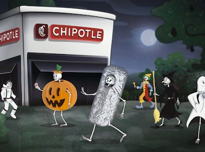 Chipotle's BeReal Halloween 2022 sweepstakes could win you a year of free food.