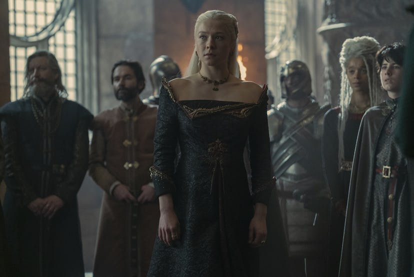 Emma D'Arcy as Rhaenyra Targaryen on 'House of the Dragon'