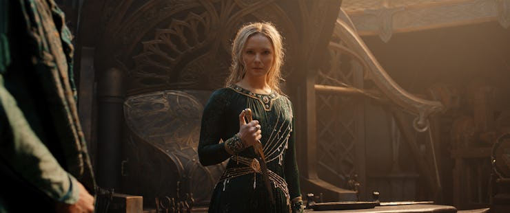Morfydd Clark in "The Rings of Power"