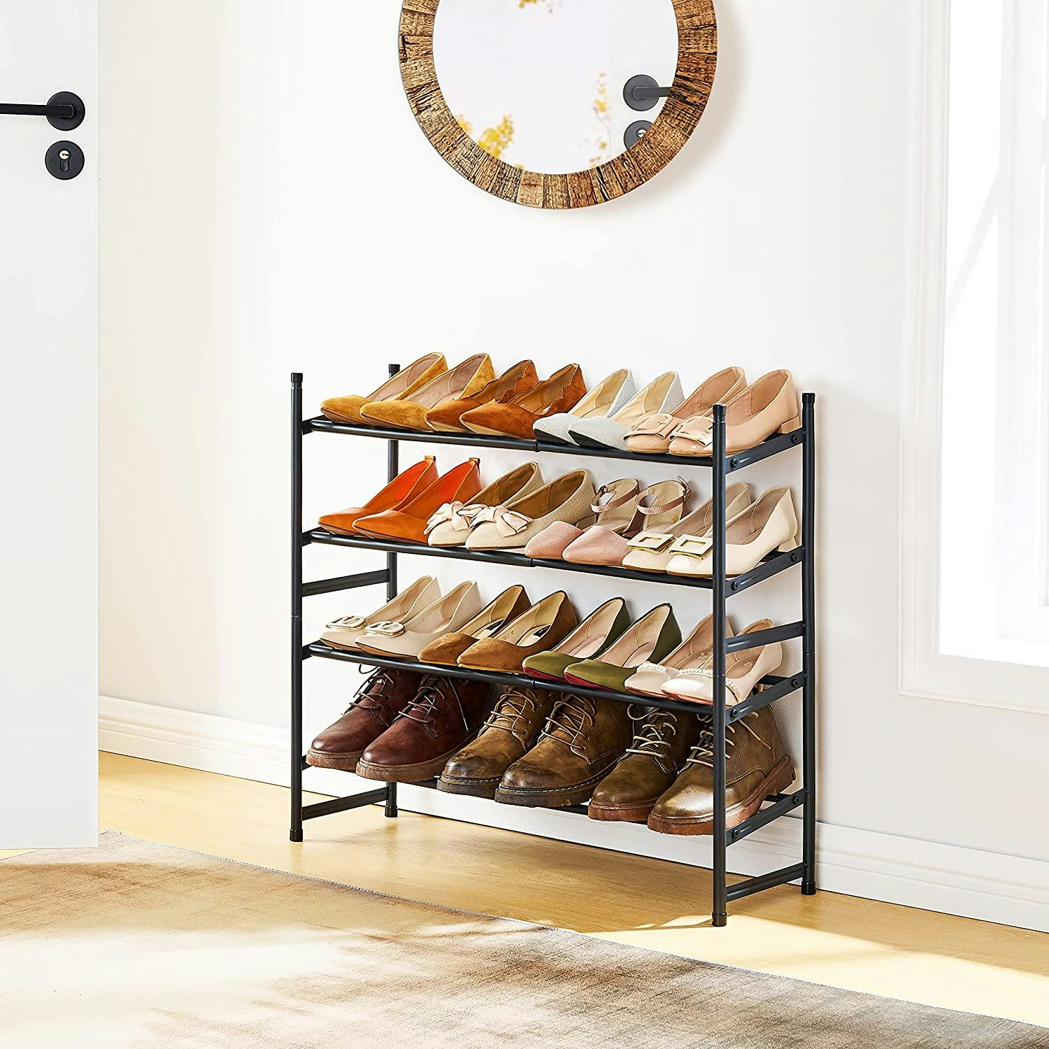 Tajsoon Stackable Shoe Rack