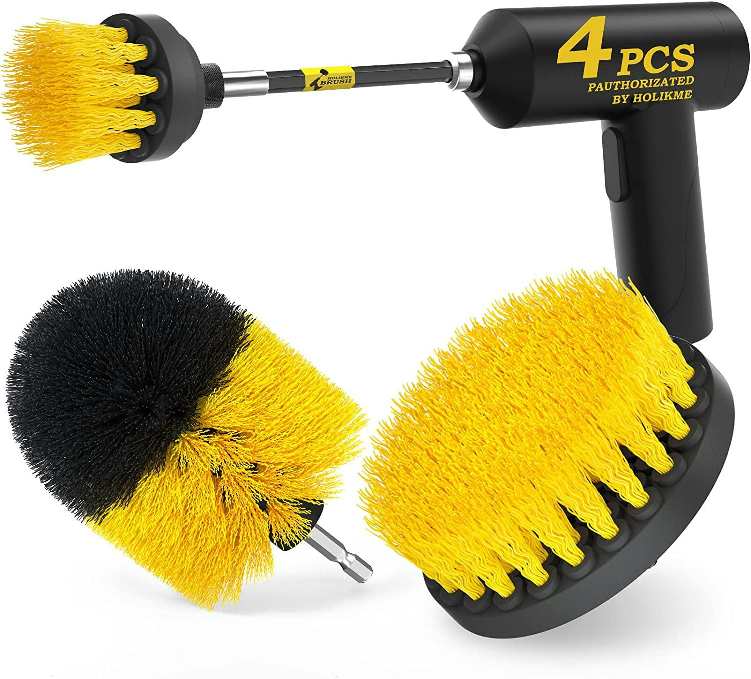 Holikme Power Scrubber Attachments (6-Pieces)