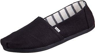 If you're looking for shoes to wear with leggings, consider these TOMS loafers.