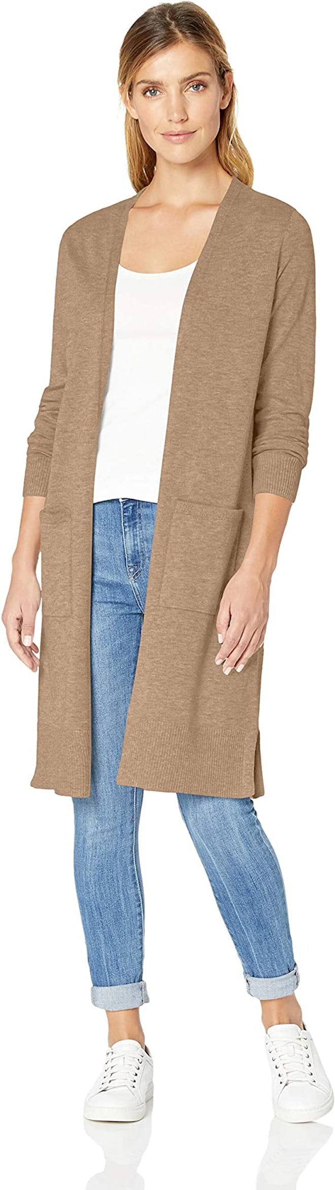 Amazon Essentials Lightweight Longer Length Cardigan