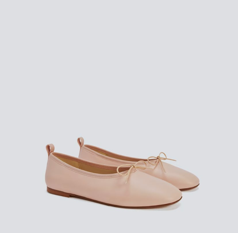 The Italian Leather Day Ballet Flat