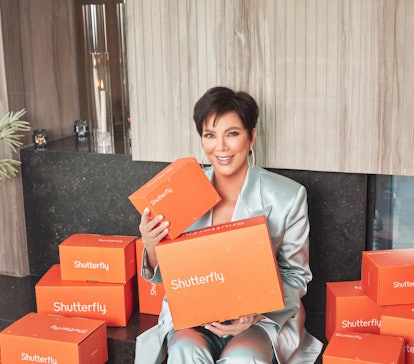 Kris Jenner's gift list with Shutterfly include personalized presents for the holidays. 