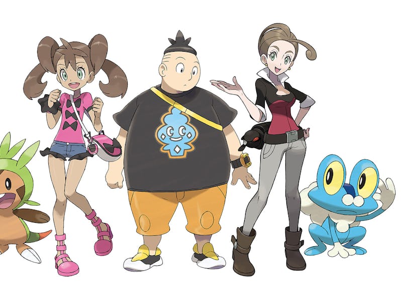 pokemon x y characters