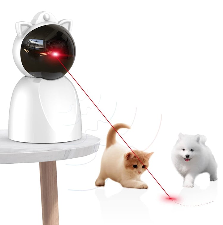 Valonii Rechargeable Motion Activated Cat Laser Toy