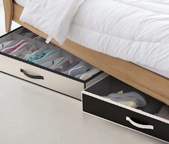 Woffit Under Bed Shoe Storage Organizer