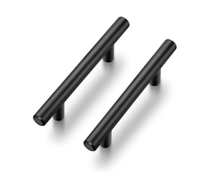 Ravinte Matte Black Stainless Steel Drawer Pulls (30-Pack)