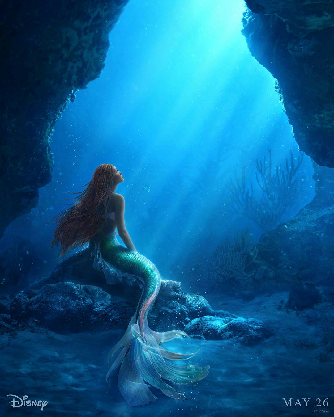 Disney released the official poster for 'The Little Mermaid'. 