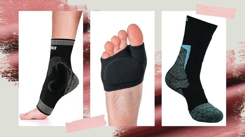 Black padded socks that are approved by a podiatrist