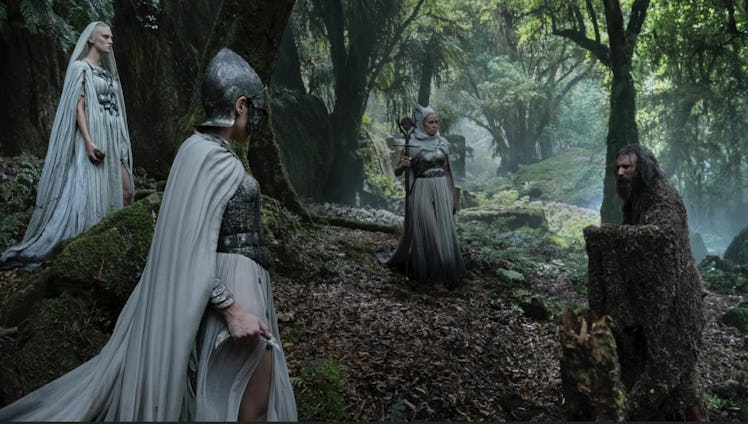 Daniel Weyman as The Stranger in 'The Rings of Power'