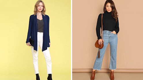 Two female models wearing comfortable things under $20 on Amazon