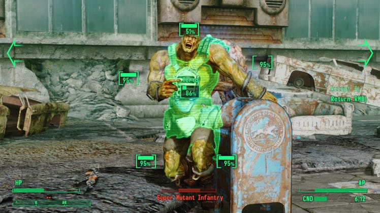 A still image from the game Fallout