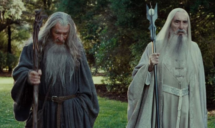 Gandalf and Saruman, as two of the Istari in Lord of the Rings.