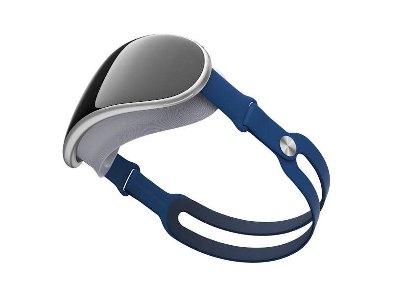 A render of Apple's mixed reality headset.