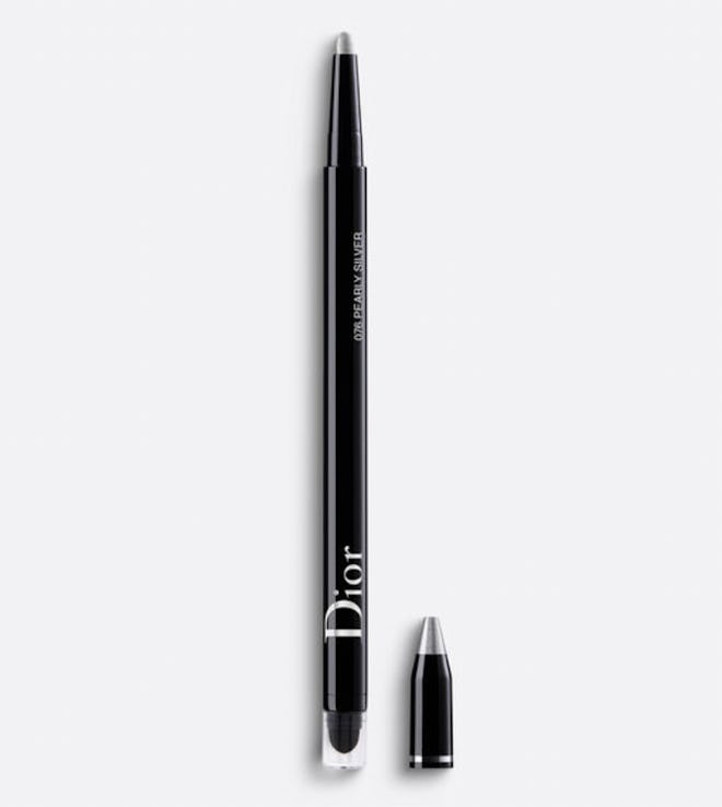 Dior eyeliner in pearly silver