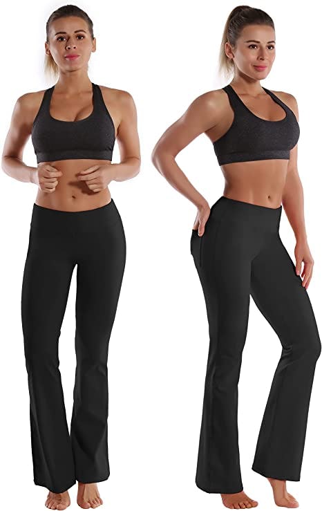 BUBBLELIME Bootcut Yoga Pants
