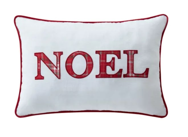 My Texas House Noel Plaid Cotton Decorative Pillow Cover