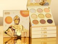 ColourPop's New Star Wars Bring Home The Galaxy Collection: the C3PO eyeshadow palette.