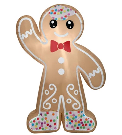 gingerbread boy inflatable