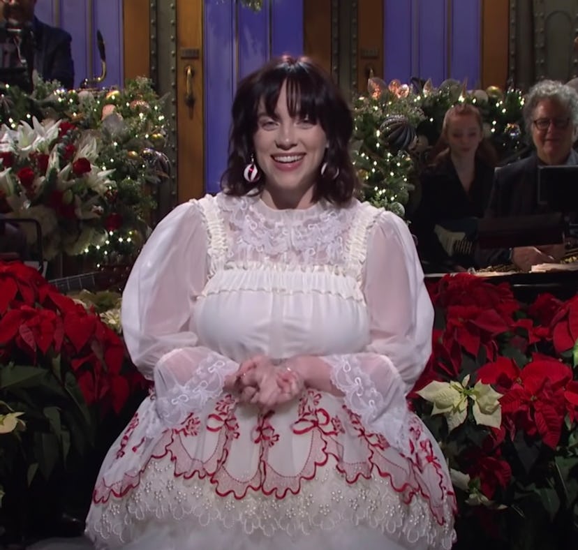 Billie Eilish is one of several celebrities who've hosted and performed at 'SNL' at the same time