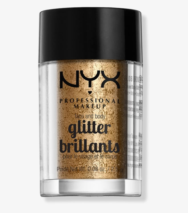 NYX Face and Body Glitter in Bronze