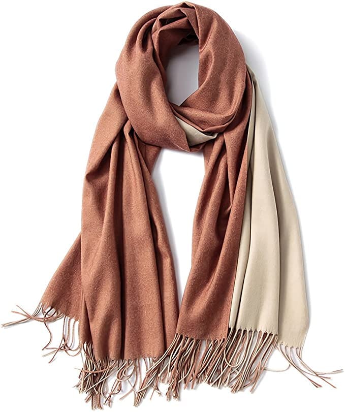 FORTREE 2-Tone Cashmere Feel Scarf