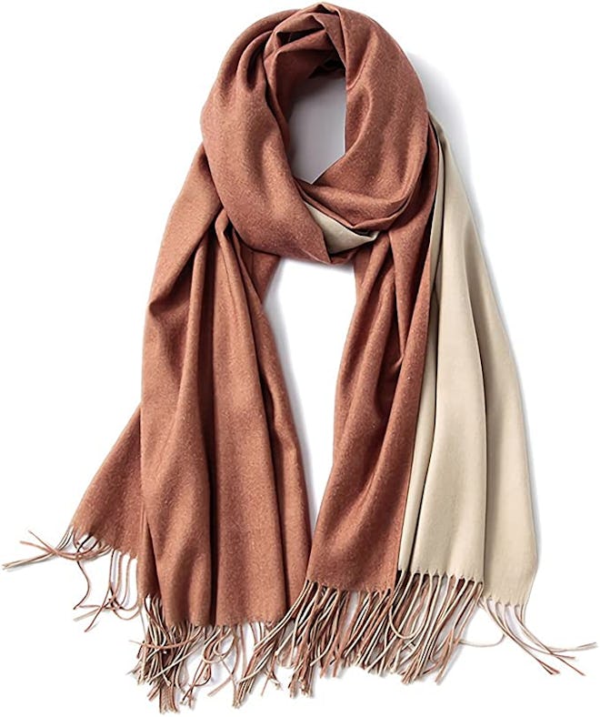 FORTREE 2-Tone Cashmere Feel Scarf