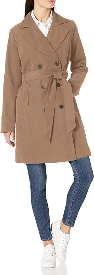 Amazon Essentials Relaxed-Fit  Trench Coat