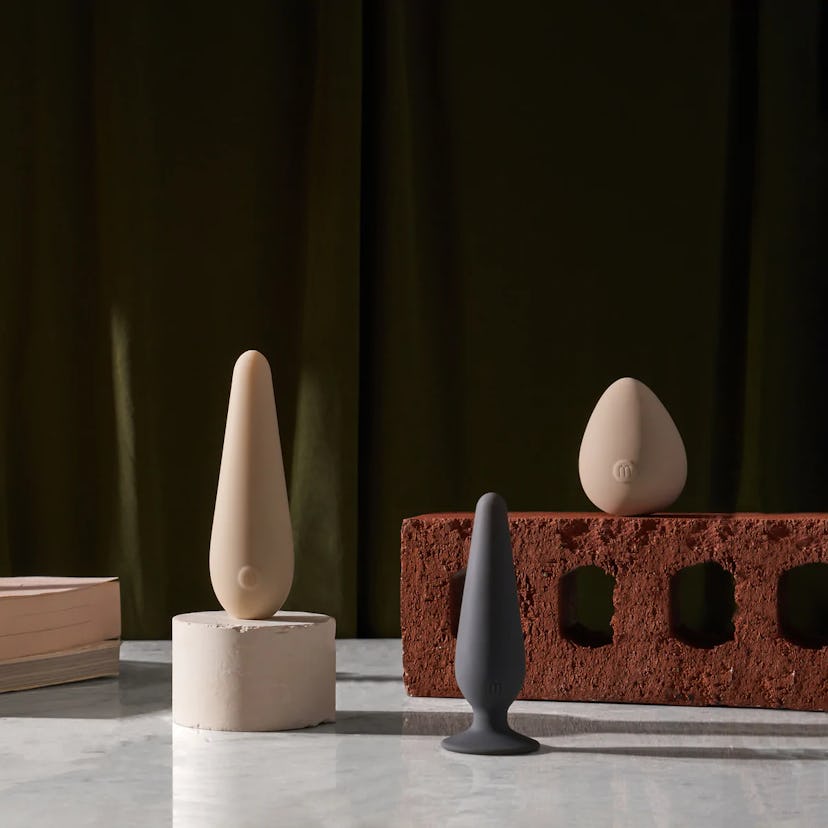 These sexual wellness products by Maude include three types of sex toys. 