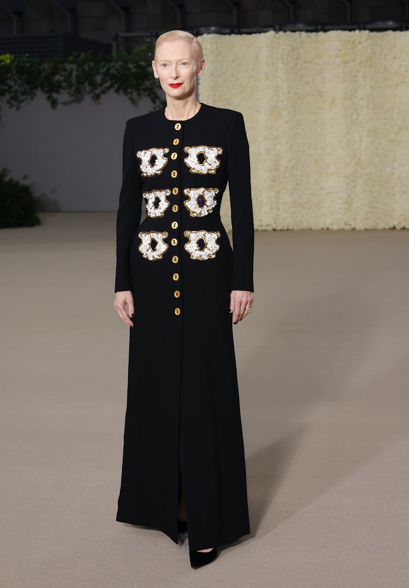 Tilda Swinton attends the Academy Museum Gala in LA