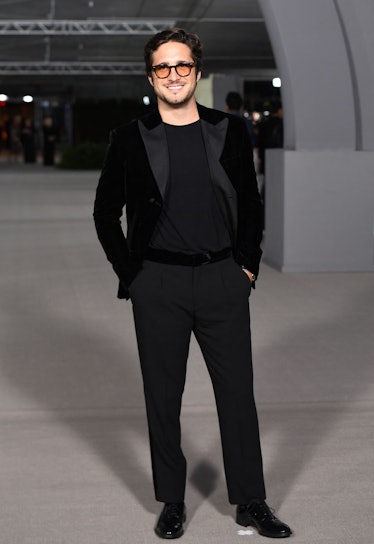 Diego Boneta arrives for the 2nd Annual Academy Museum Gala at the Academy Museum of Motion Pictures...