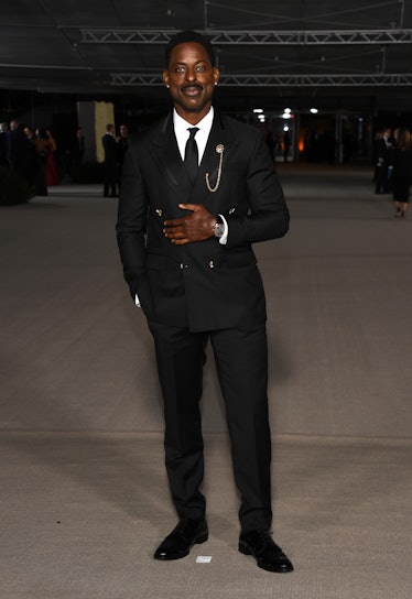 Sterling K. Brown attends the 2nd Annual Academy Museum Gala at Academy Museum of Motion Pictures on...