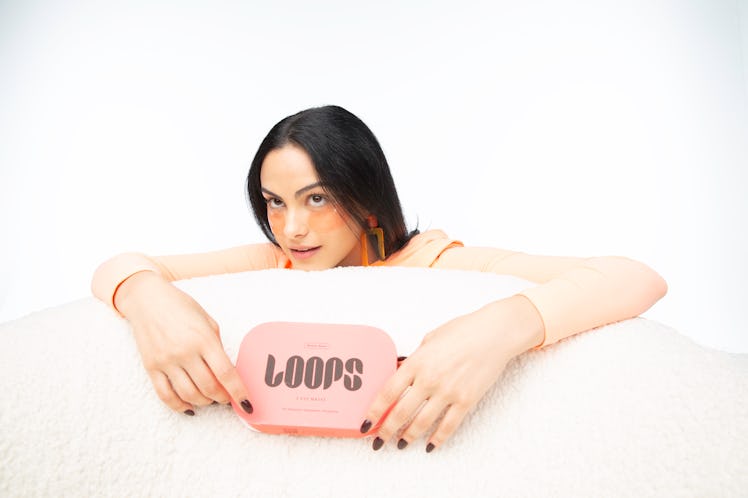 Camila Mendes' favorite skin care products include LOOPS gel masks
