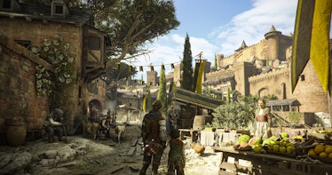 Screenshot of Plague Tale video game at the French countryside
