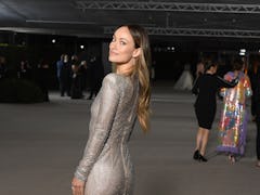 Olivia Wilde freed the nipple in nearly naked dress at the 2nd Annual Academy Museum Gala.
