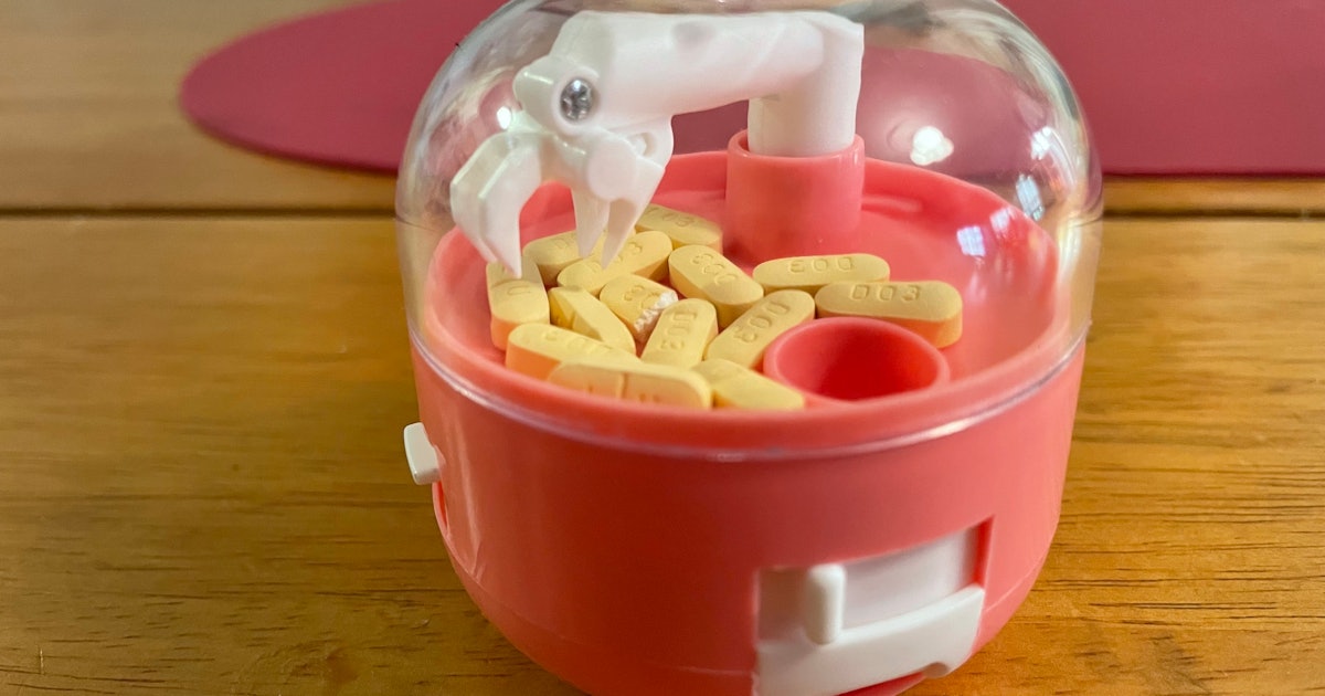 Consumerism Reports: The $17.99 Claw Game for My Little Pills