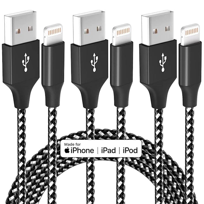 MenoSupp Lightning iPhone Charger Cords (3 Pack)