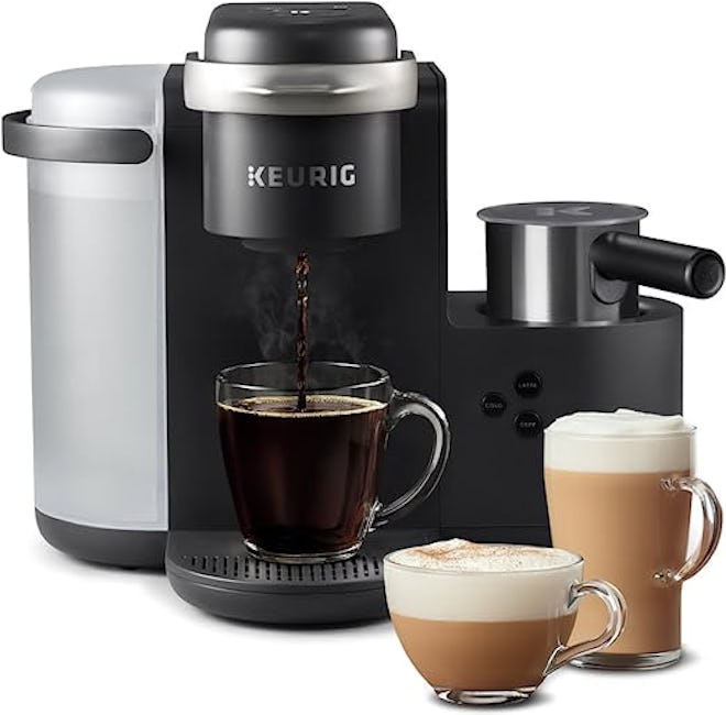 If you're looking for an alternative to Nespresso machines, consider this Keurig espresso machine. 
