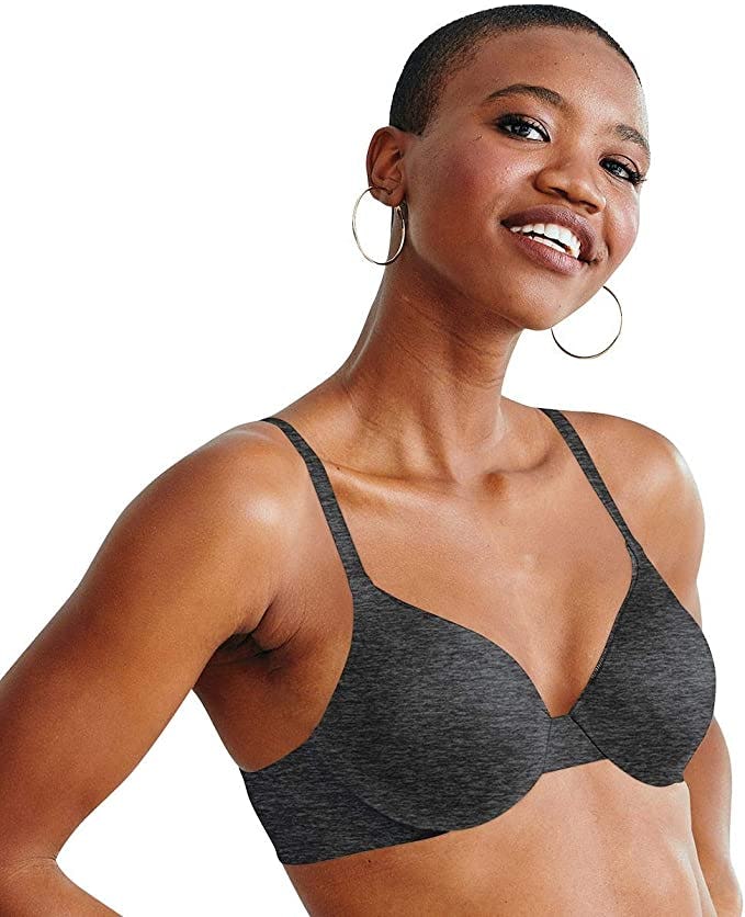 Hanes Ultimate ComfortBlend Low-Cut T-Shirt Bra