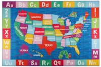 Eric Carle Elementary USA Map