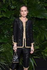 Brie Larson attends the CHANEL and Charles Finch Pre-Oscar Awards Dinner 