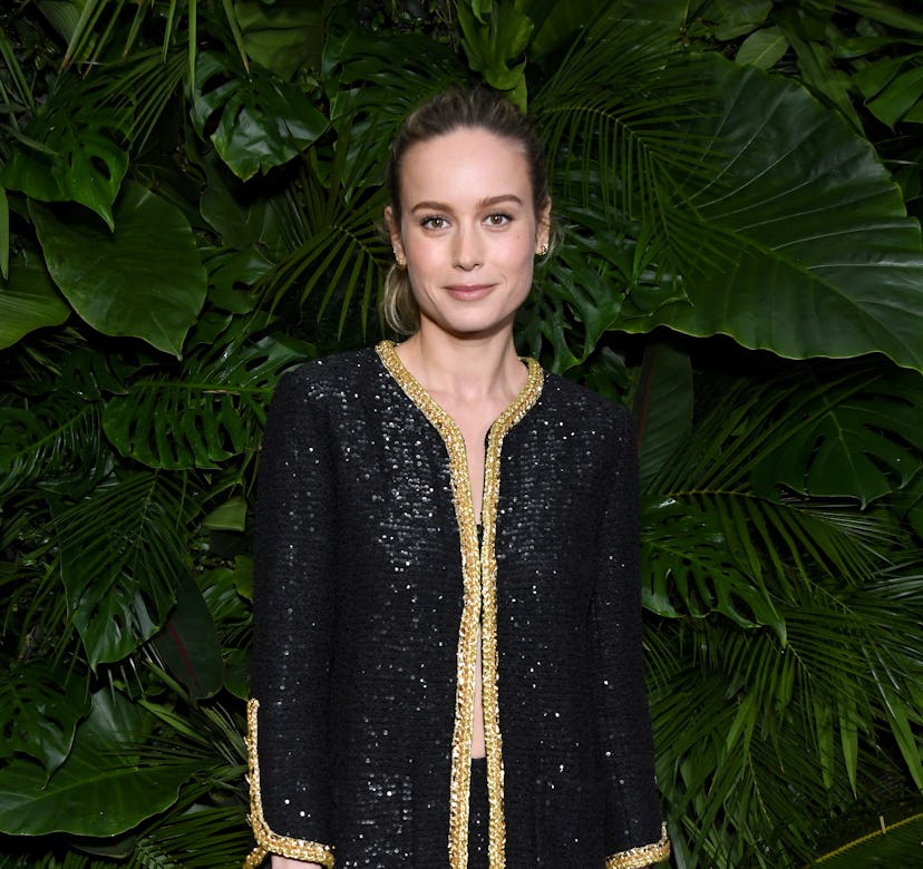 Brie Larson attends the CHANEL and Charles Finch Pre-Oscar Awards Dinner