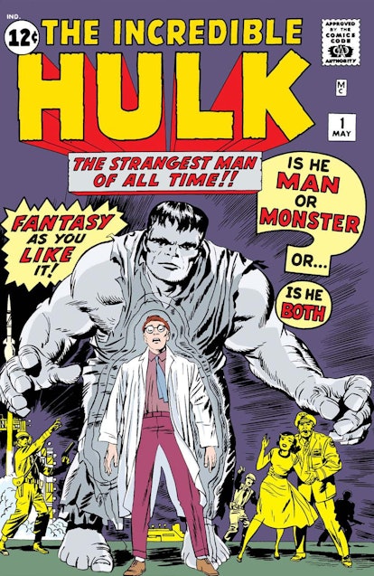 The first issue of 'The Incredible Hulk.'